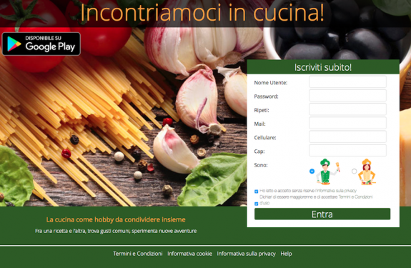 Iuchef community a tema di cucina